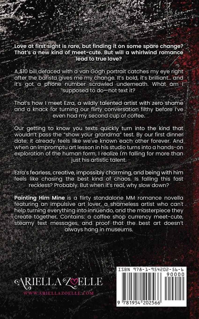 Rückseite: 9781954202566 | Painting Him Mine | An MM Standalone Novella | Ariella Zoelle | Buch