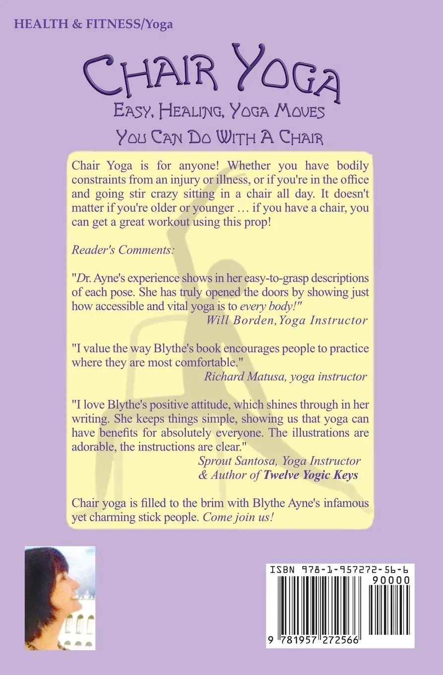 Rückseite: 9781957272566 | Chair Yoga | Easy, Healing,Yoga Moves You Can Do With a Chair | Ayne