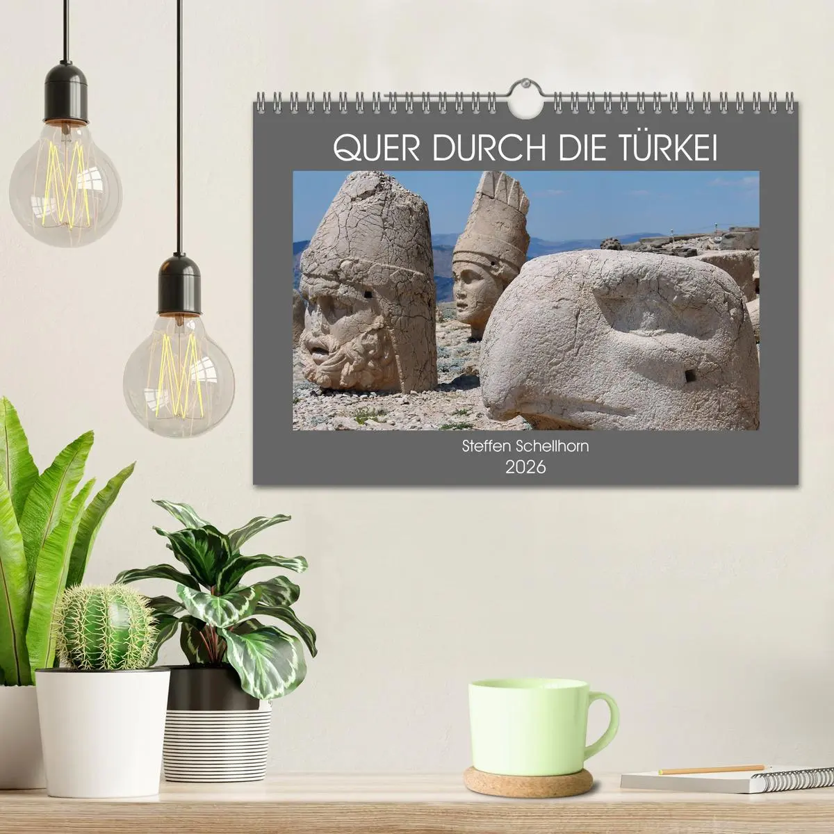 Bild: 9783457642566 | QUER DURCH DIE TÜRKEI (Wandkalender 2026 DIN A4 quer), CALVENDO...