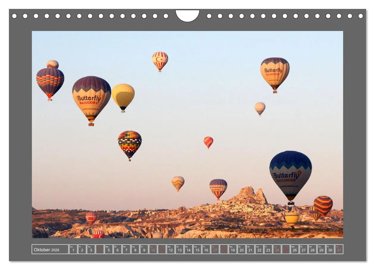 Bild: 9783457642566 | QUER DURCH DIE TÜRKEI (Wandkalender 2026 DIN A4 quer), CALVENDO...