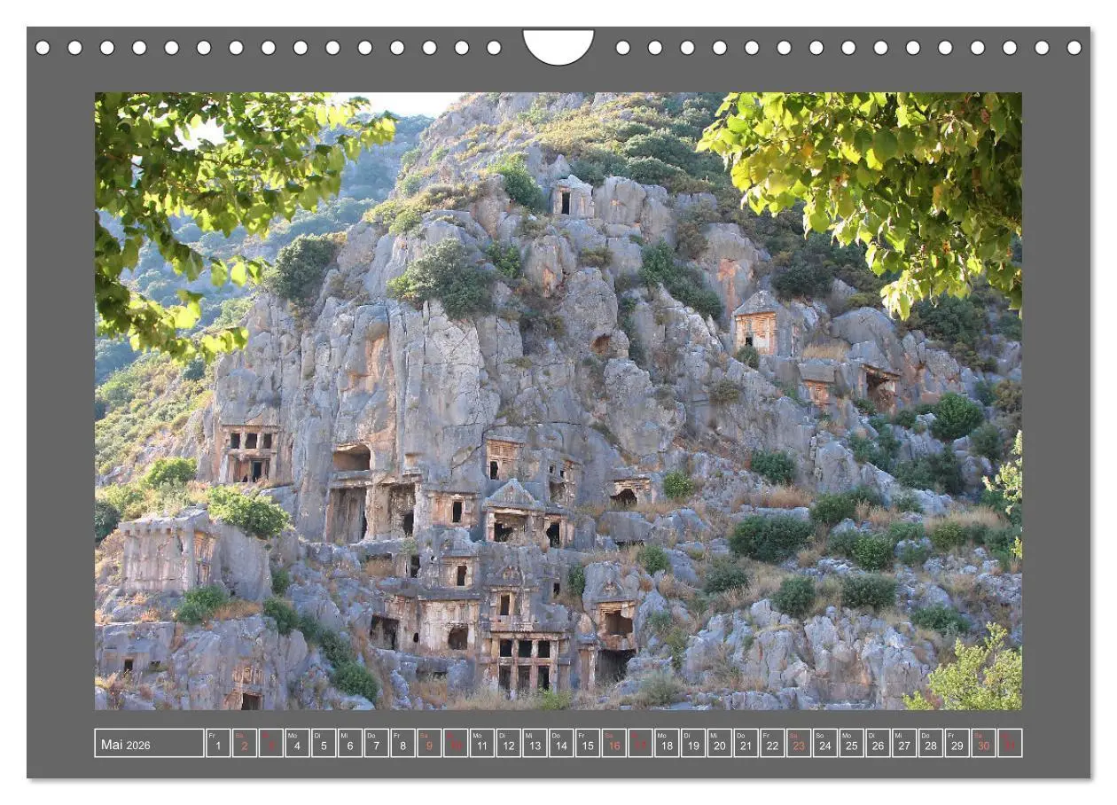 Bild: 9783457642566 | QUER DURCH DIE TÜRKEI (Wandkalender 2026 DIN A4 quer), CALVENDO...