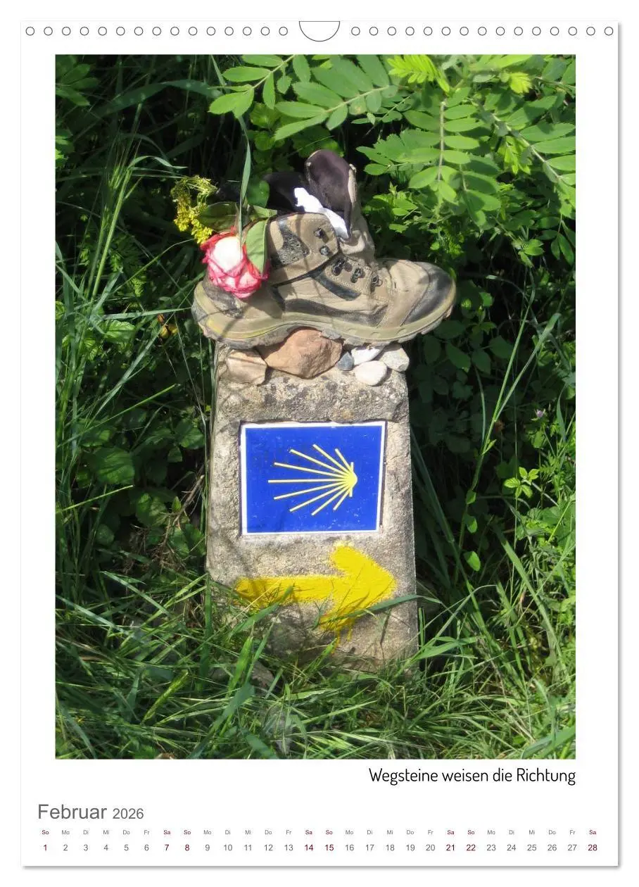 Bild: 9783516352566 | Buen Camino - Unterwegs auf dem Jakobsweg (Wandkalender 2026 DIN A3...