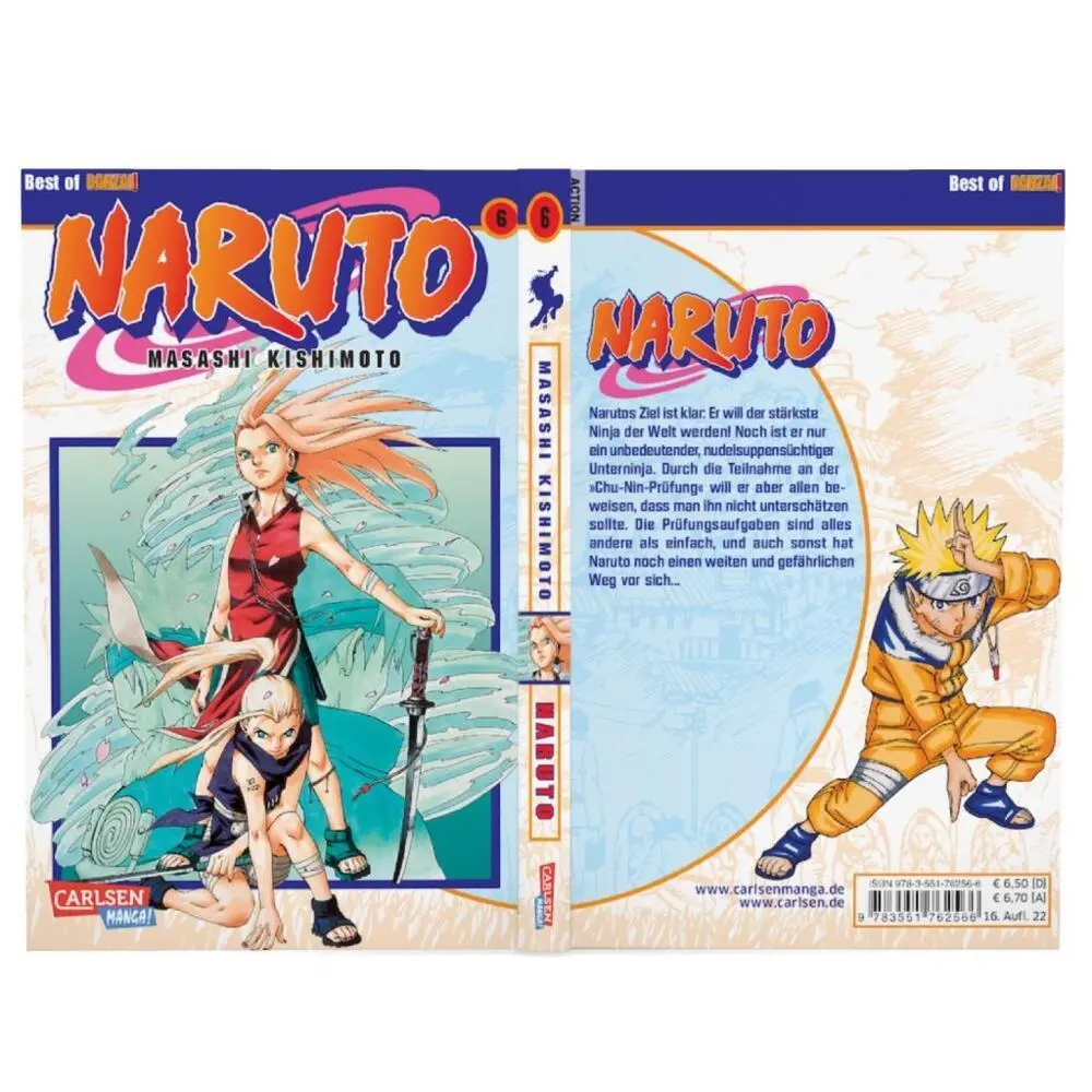 Bild: 9783551762566 | Naruto 6 | Masashi Kishimoto | Taschenbuch | 192 S. | Deutsch | 2004