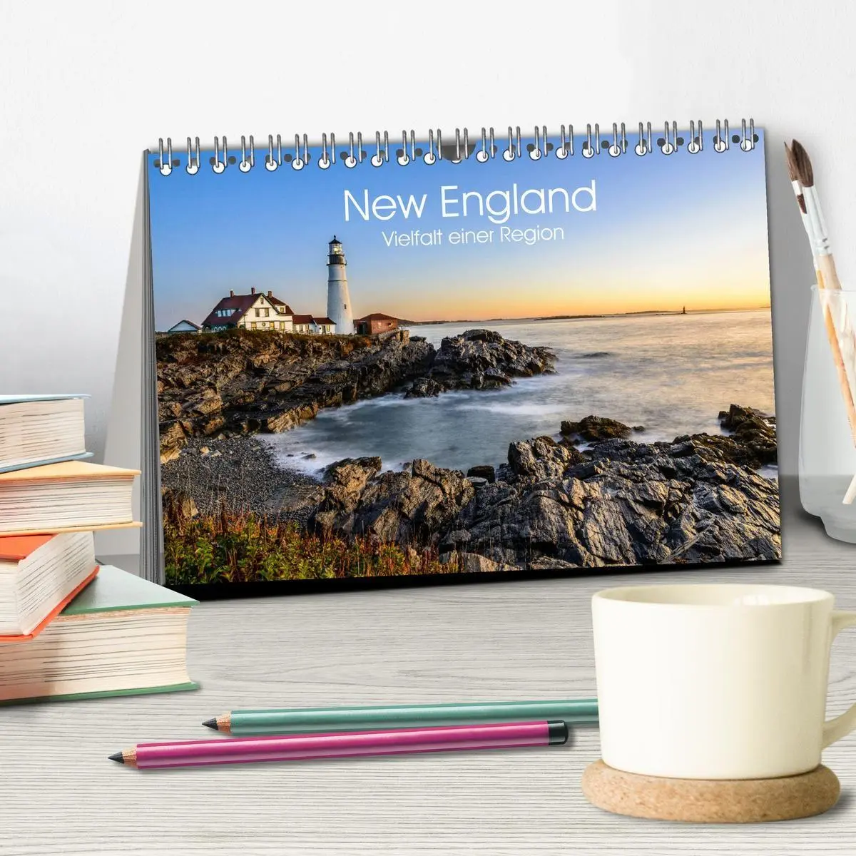 Bild: 9783569752566 | New England - Vielfalt einer Region (Tischkalender 2027 DIN A5...