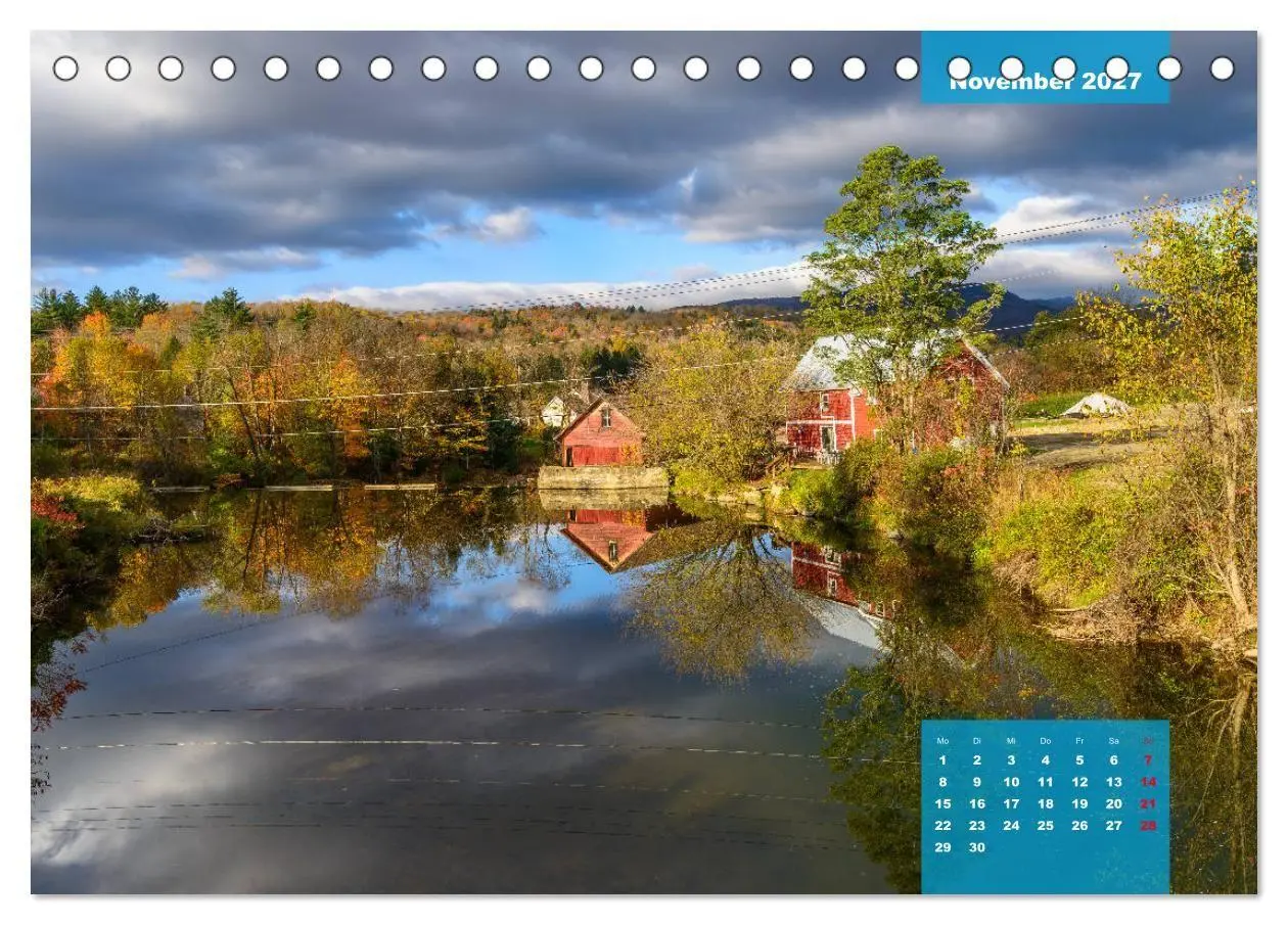 Bild: 9783569752566 | New England - Vielfalt einer Region (Tischkalender 2027 DIN A5...