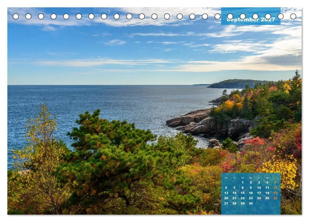 Bild: 9783569752566 | New England - Vielfalt einer Region (Tischkalender 2027 DIN A5...