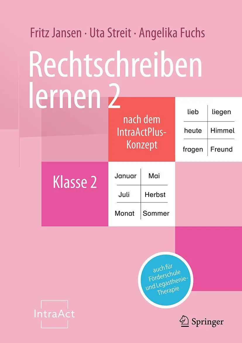Cover: 9783662712566 | Rechtschreiben lernen 2 nach dem IntraActPlus-Konzept | Jansen (u. a.)