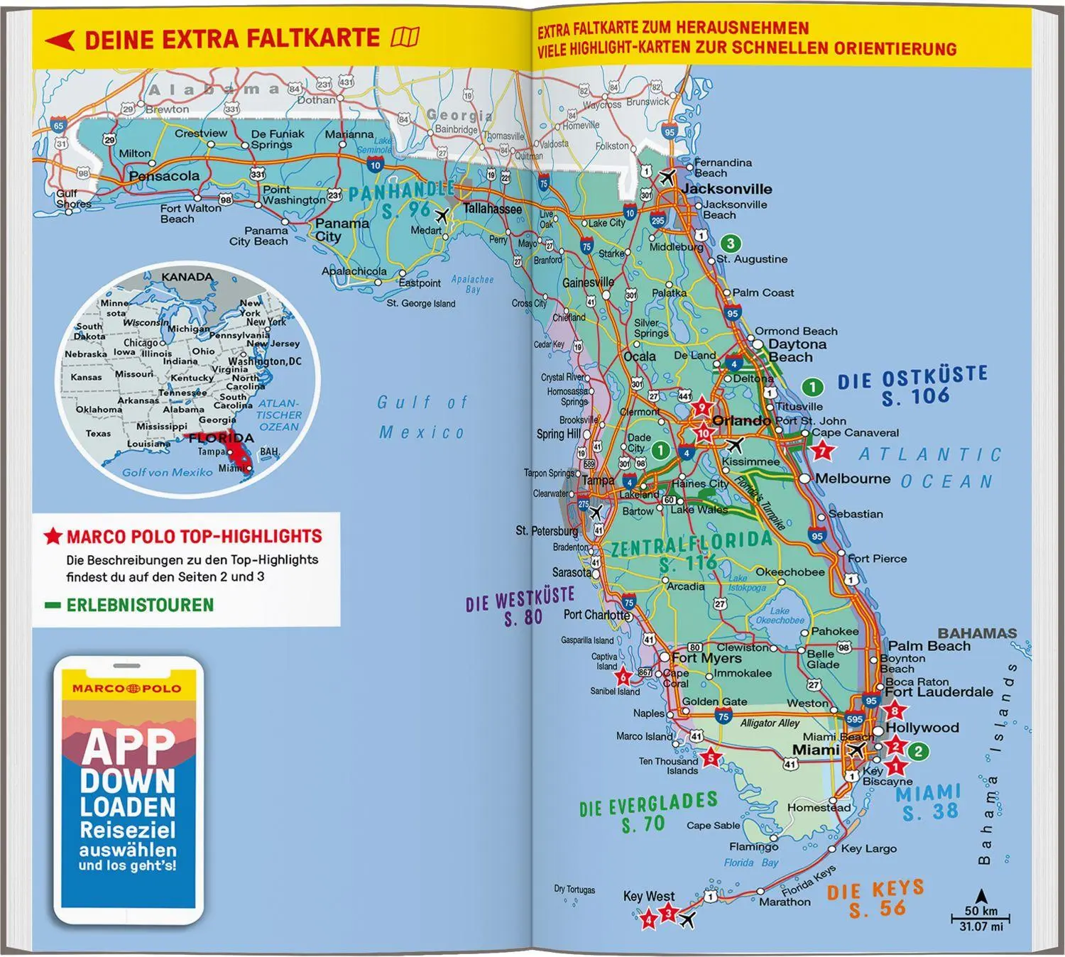 Bild: 9783829742566 | MARCO POLO Reiseführer Florida | Ole Helmhausen (u. a.) | Taschenbuch