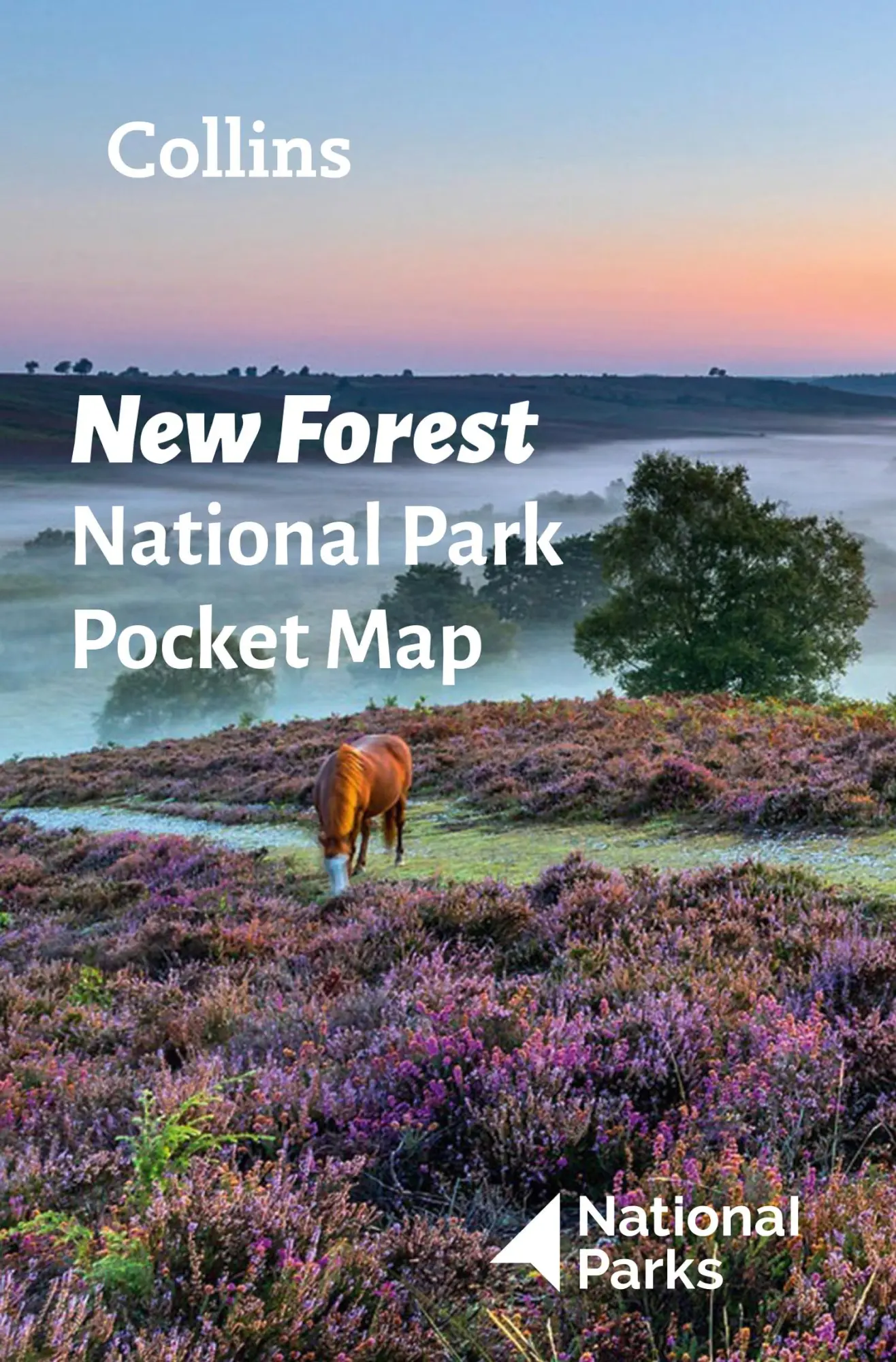 Cover: 9780008462666 | New Forest National Park Pocket Map | Collins Maps (u. a.) | Englisch