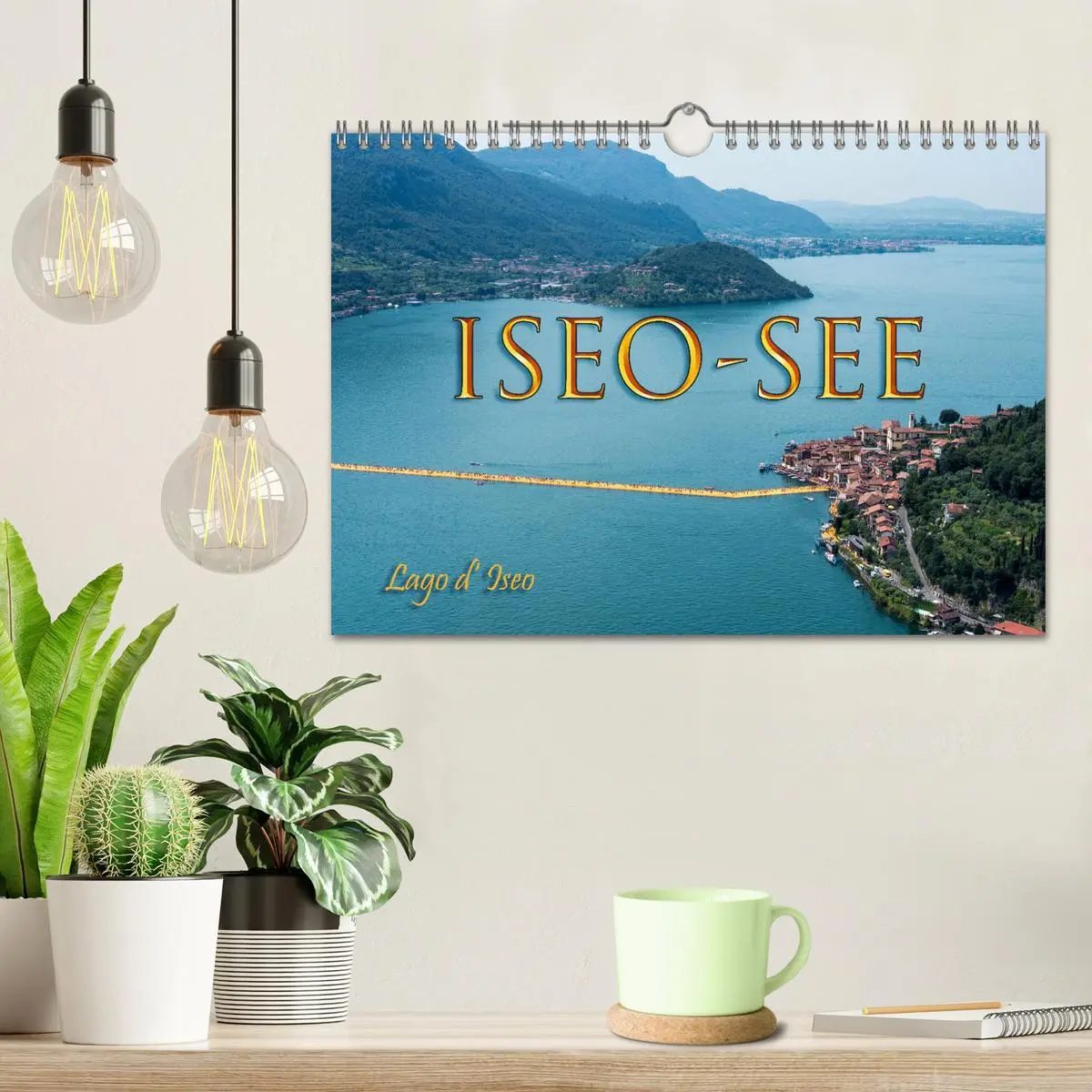 Bild: 9783457632666 | Iseo-See (Wandkalender 2026 DIN A4 quer), CALVENDO Monatskalender