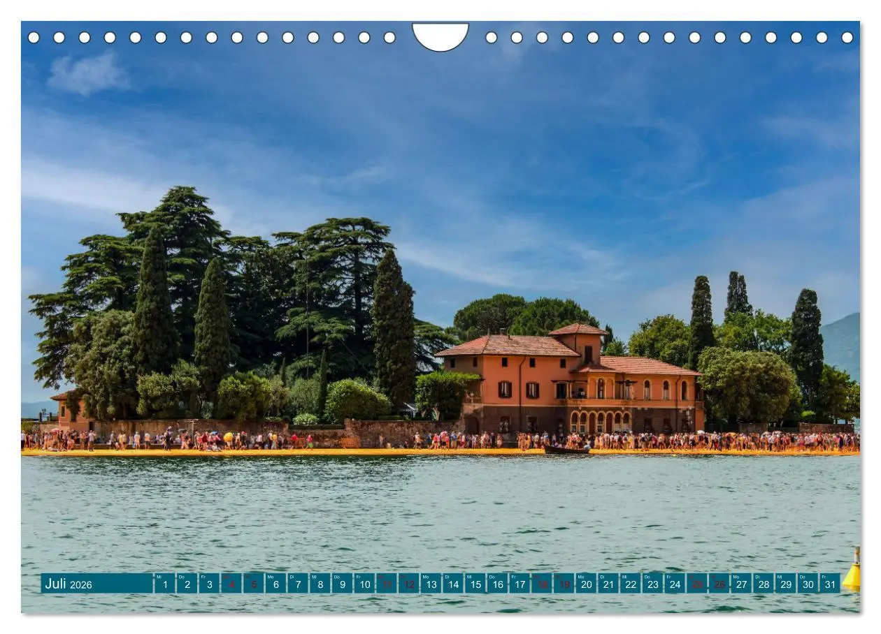 Bild: 9783457632666 | Iseo-See (Wandkalender 2026 DIN A4 quer), CALVENDO Monatskalender