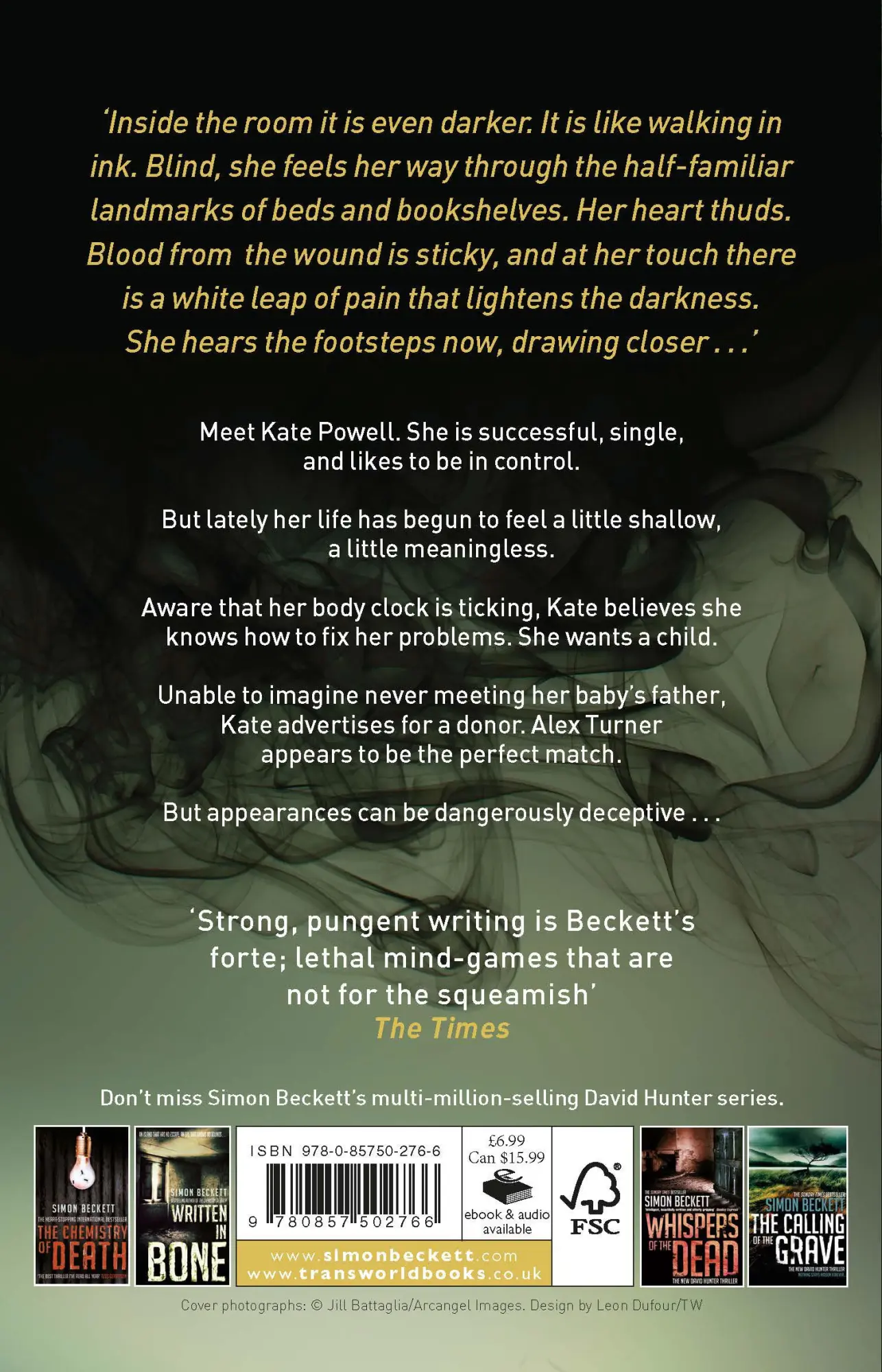 Rückseite: 9780857502766 | Where There's Smoke | Simon Beckett | Taschenbuch | 380 S. | Englisch