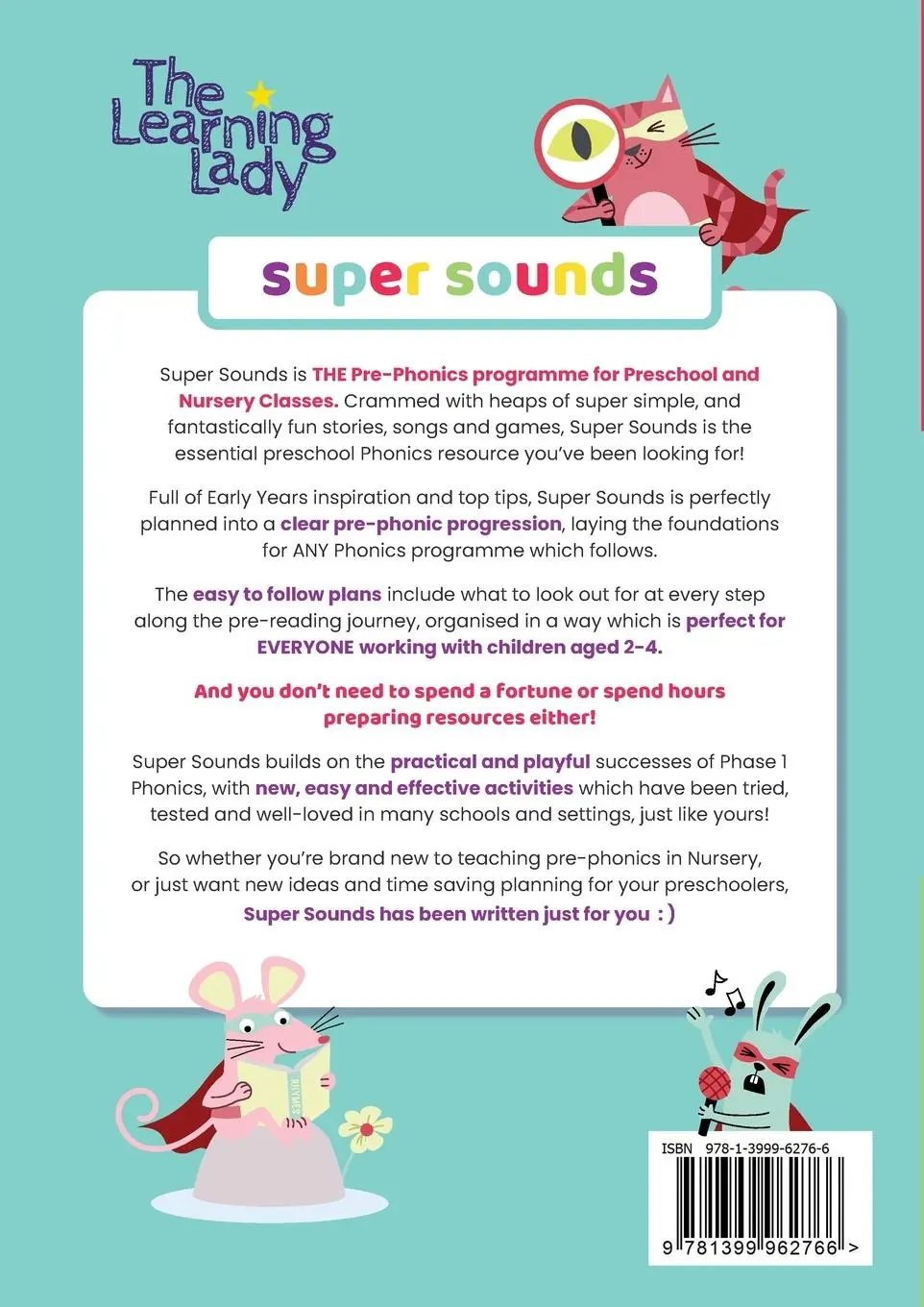 Rückseite: 9781399962766 | Super Sounds | The Learning Lady | Taschenbuch | Englisch | 2023