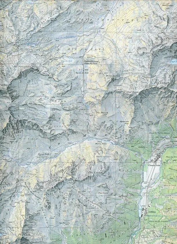 Bild: 9783302012766 | Swisstopo 1 : 25 000 Val Bregaglia | (Land-)Karte | Deutsch | 2024