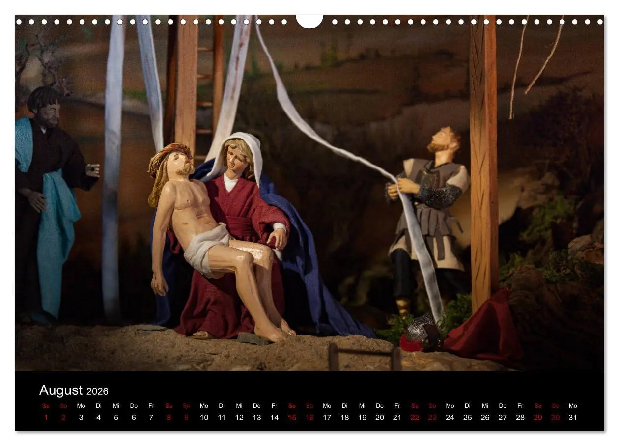 Bild: 9783457862766 | Passionskrippen (Wandkalender 2026 DIN A3 quer), CALVENDO...