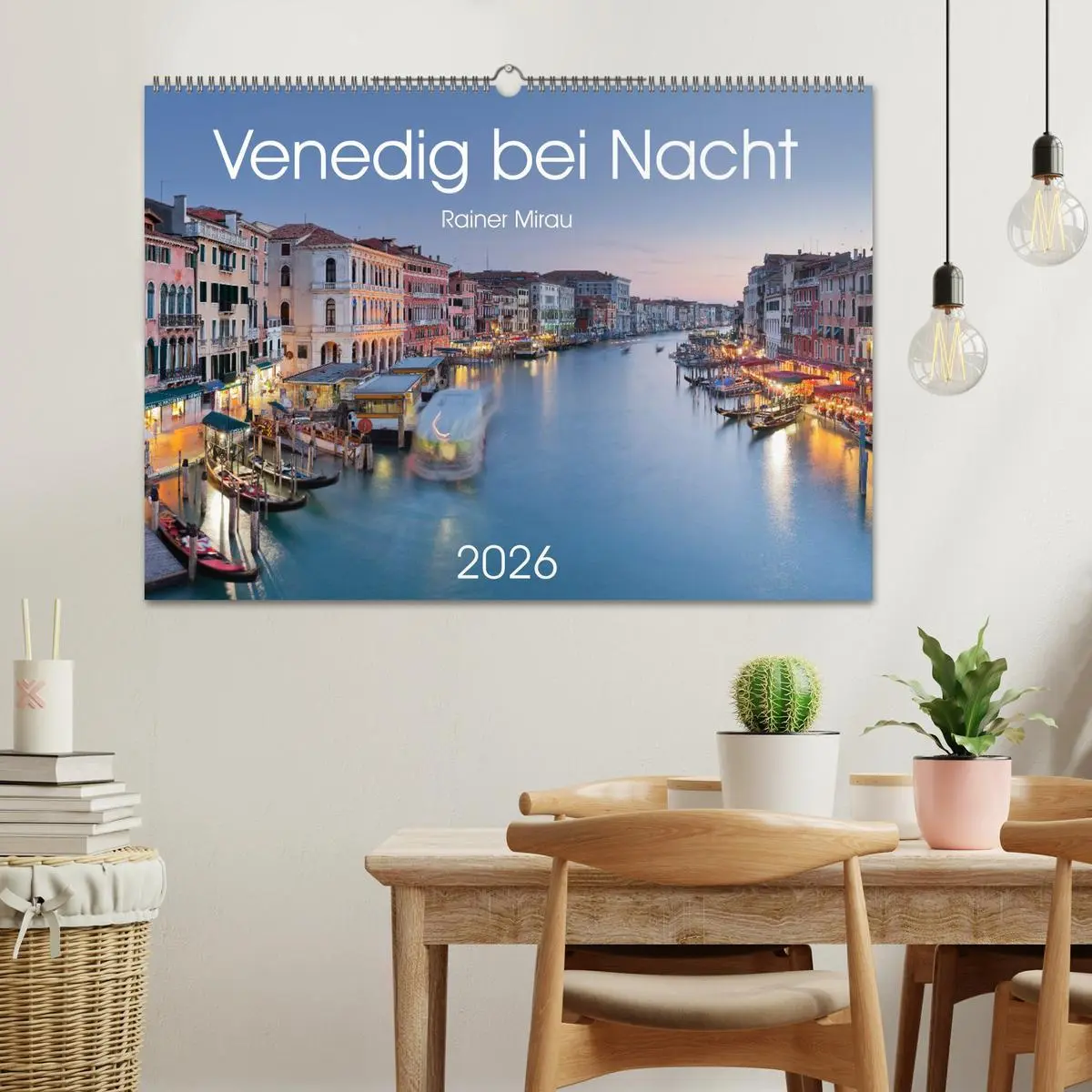 Bild: 9783516022766 | Venedig bei Nacht 2026 (Wandkalender 2026 DIN A2 quer), CALVENDO...