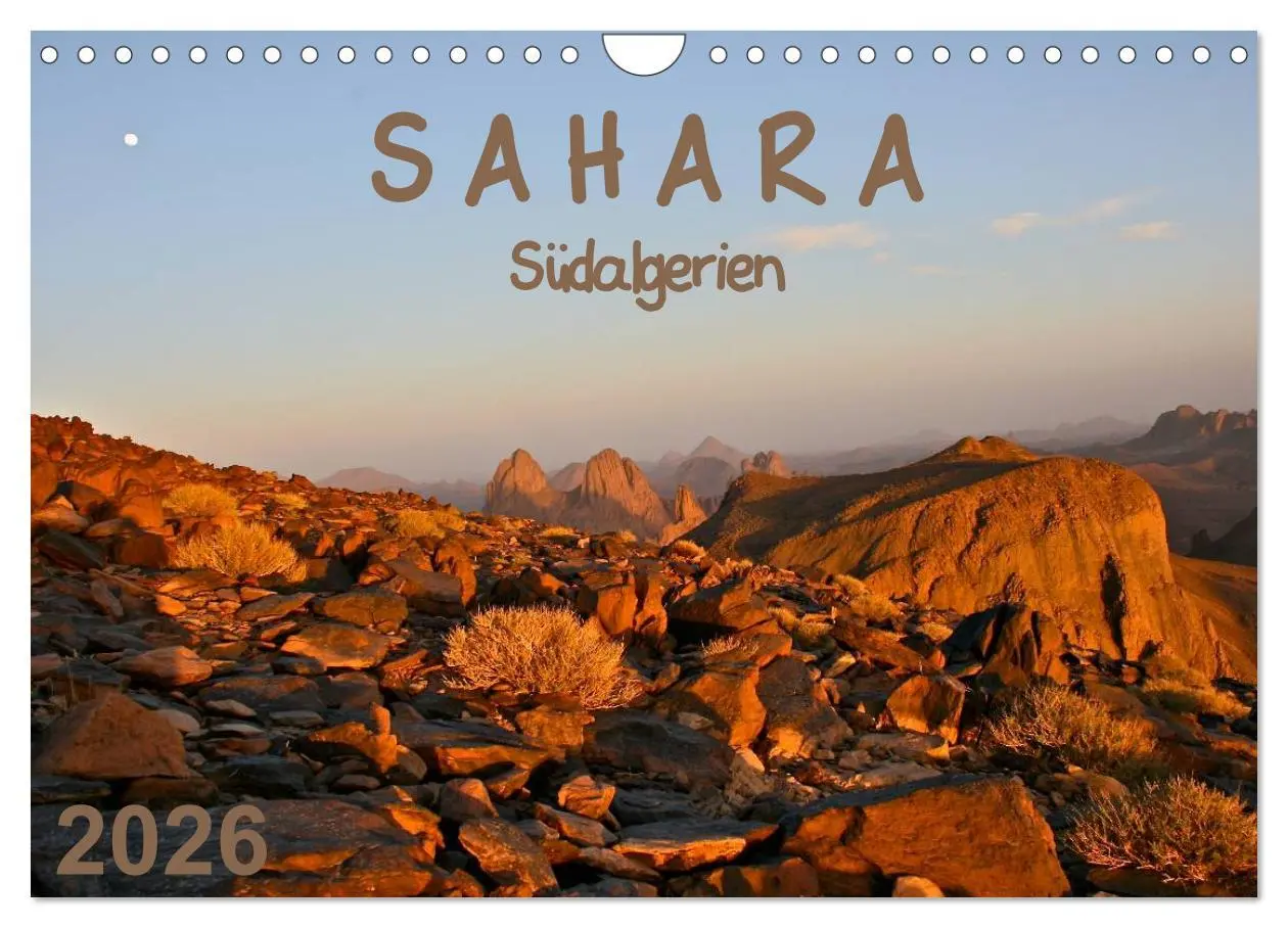 Cover: 9783516192766 | Sahara - Südalgerien (Wandkalender 2026 DIN A4 quer), CALVENDO...