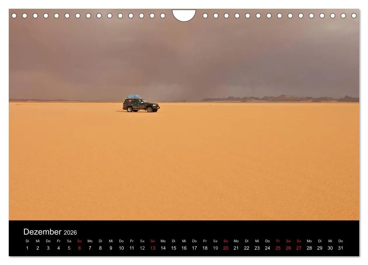 Bild: 9783516192766 | Sahara - Südalgerien (Wandkalender 2026 DIN A4 quer), CALVENDO...