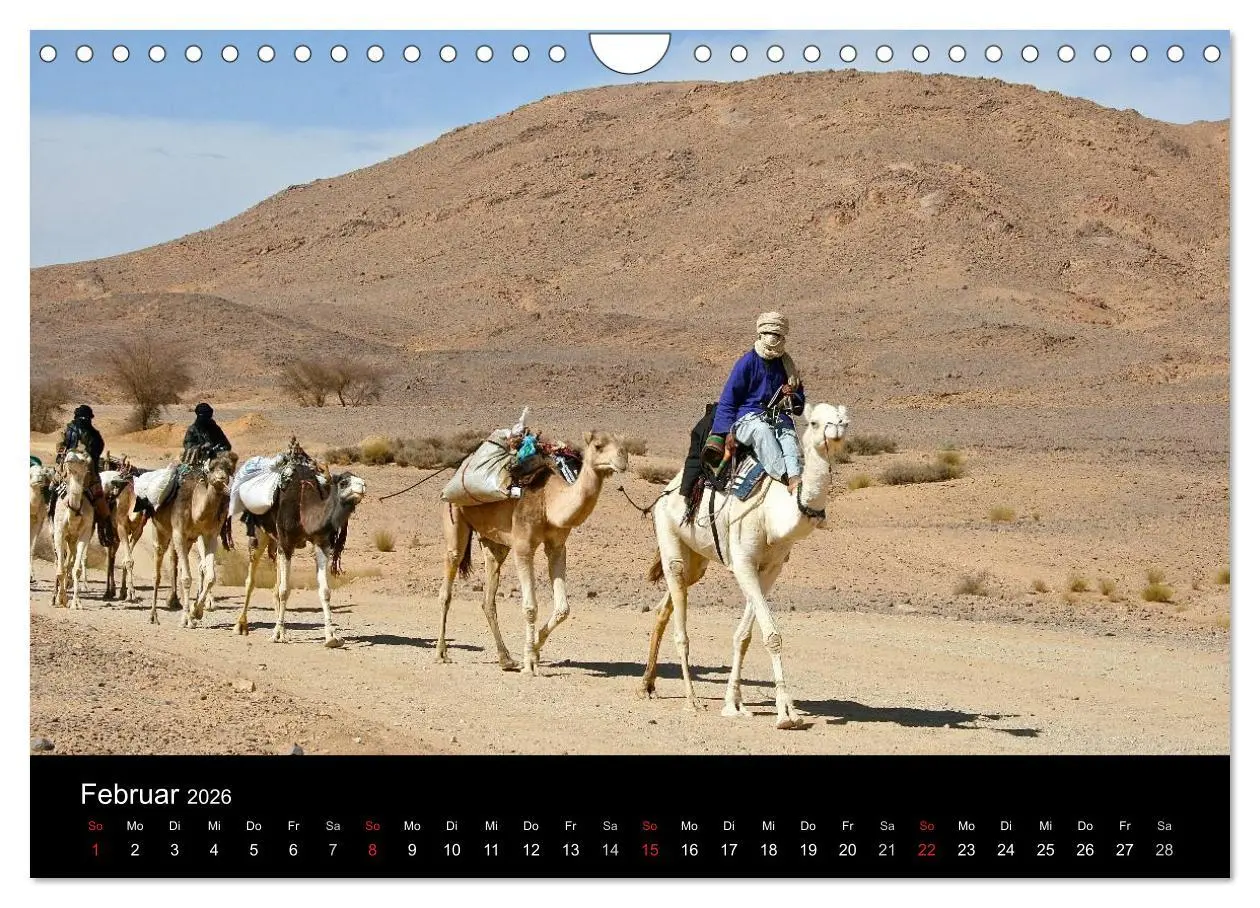 Bild: 9783516192766 | Sahara - Südalgerien (Wandkalender 2026 DIN A4 quer), CALVENDO...