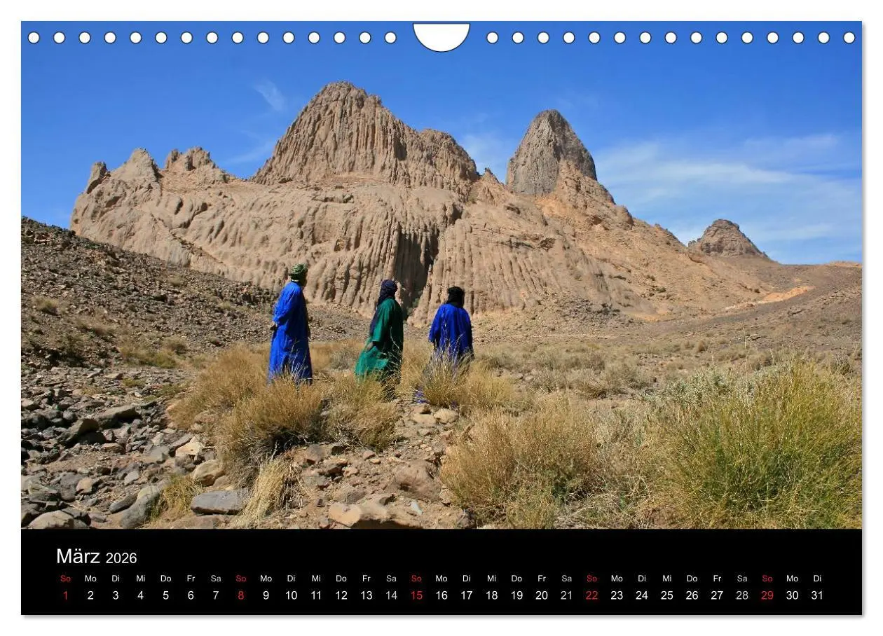Bild: 9783516192766 | Sahara - Südalgerien (Wandkalender 2026 DIN A4 quer), CALVENDO...