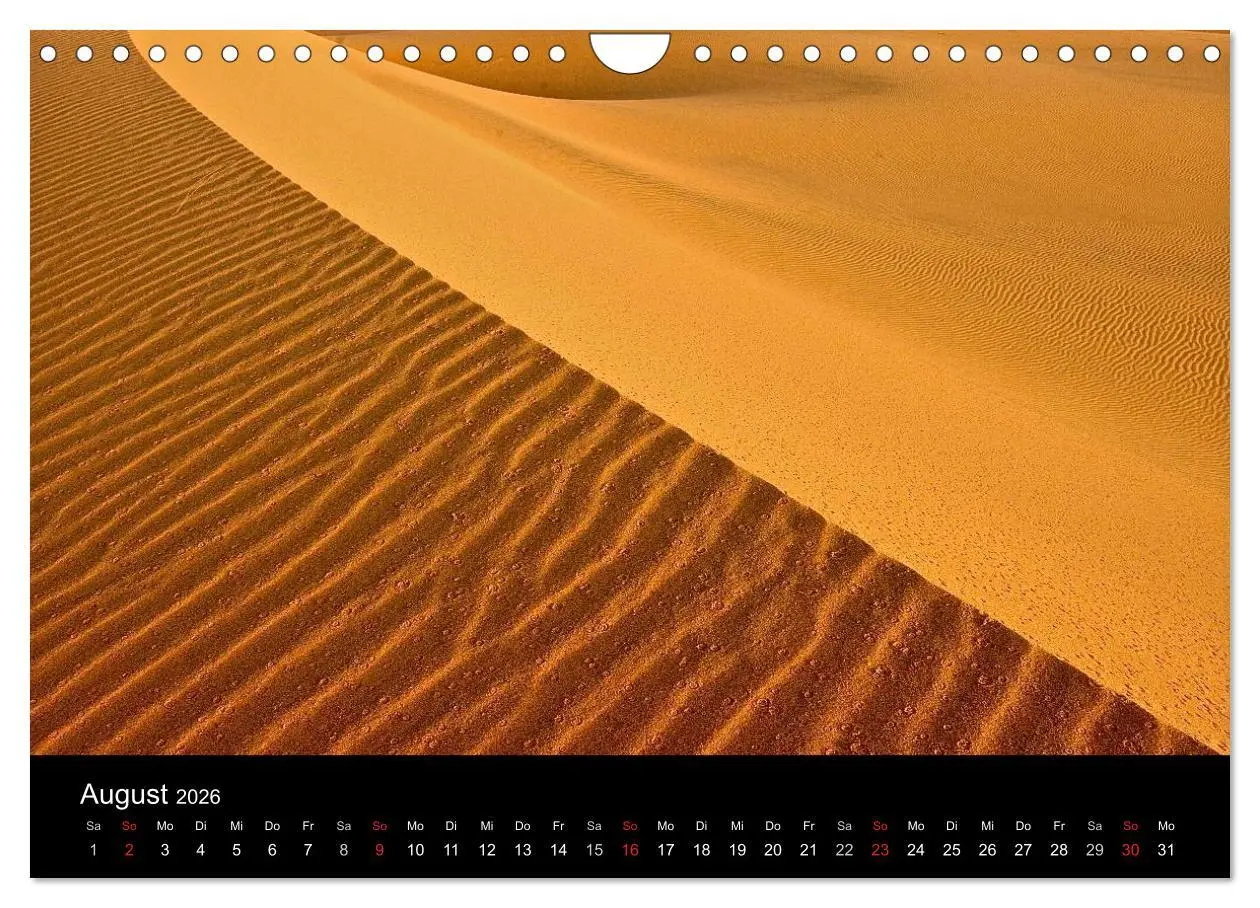 Bild: 9783516192766 | Sahara - Südalgerien (Wandkalender 2026 DIN A4 quer), CALVENDO...