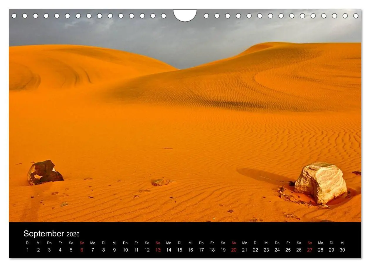 Bild: 9783516192766 | Sahara - Südalgerien (Wandkalender 2026 DIN A4 quer), CALVENDO...