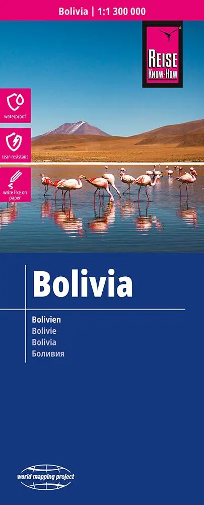 Cover: 9783831772766 | Reise Know-How Landkarte Bolivien / Bolivia 1:1.300.000 | Rump | 2 S.