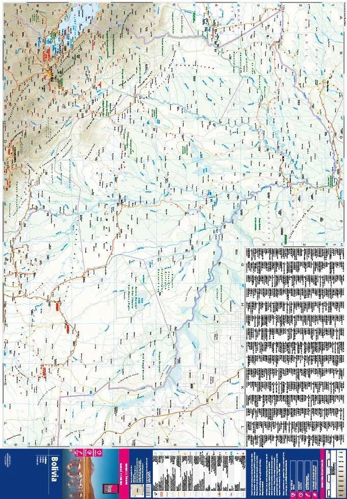 Bild: 9783831772766 | Reise Know-How Landkarte Bolivien / Bolivia 1:1.300.000 | Rump | 2 S.