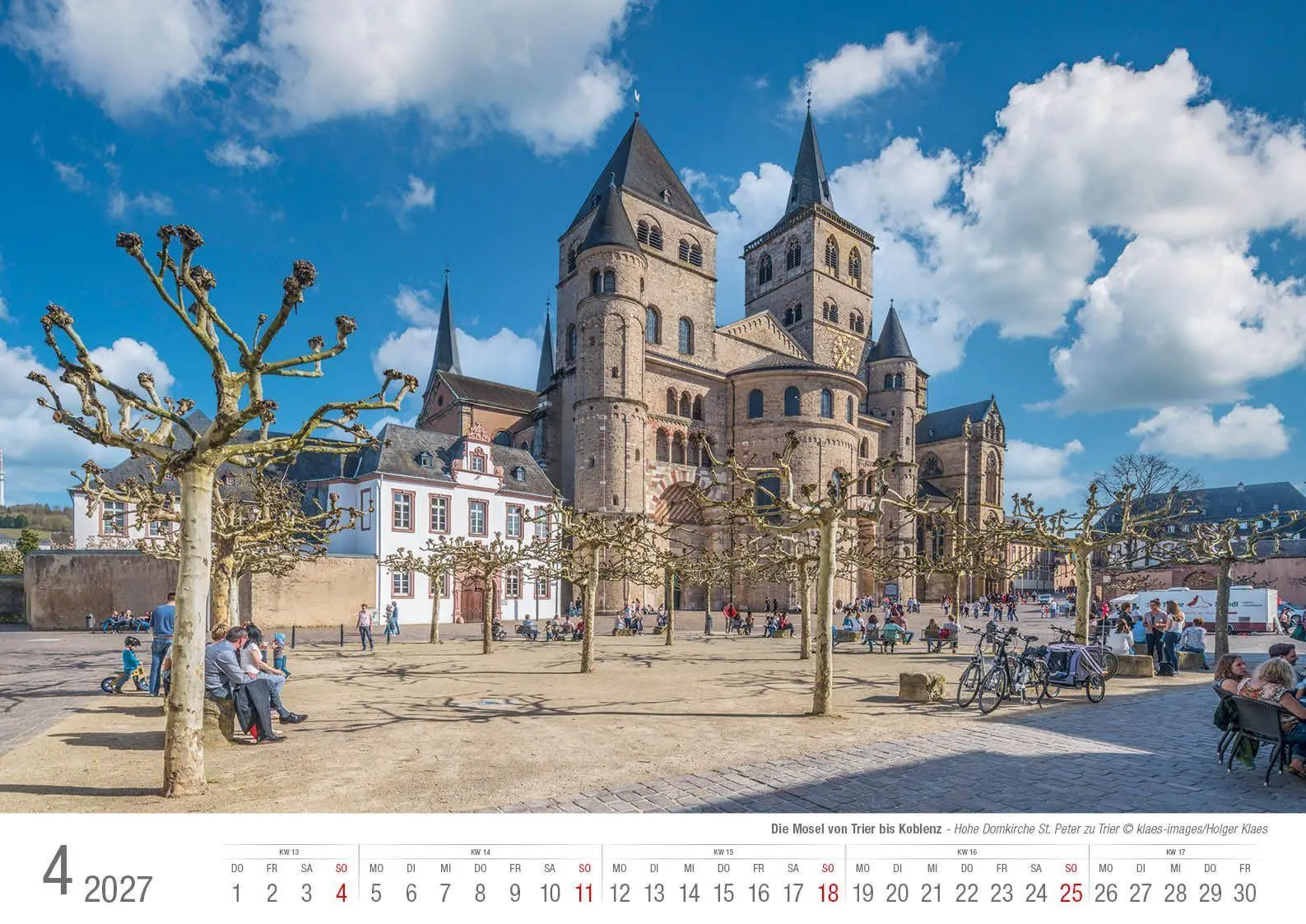 Bild: 9783965352766 | Die Mosel von Trier bis Koblenz 2026 Bildkalender A3 Spiralbindung