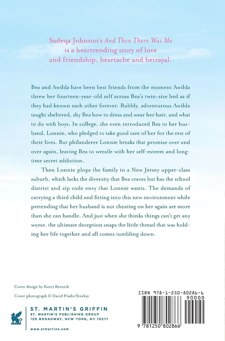 Rückseite: 9781250802866 | And Then There Was Me | A Novel of Friendship, Secrets and Lies | Buch