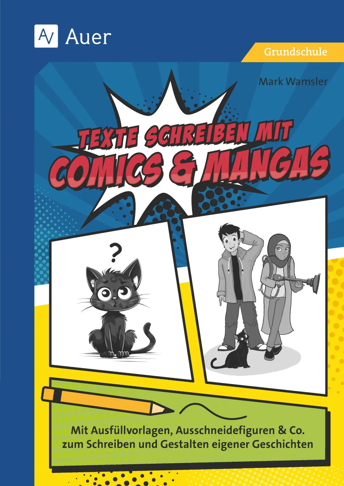 Cover: 9783403082866 | Texte schreiben mit Comics &amp; Mangas | Mark Wamsler | Broschüre | 76 S.