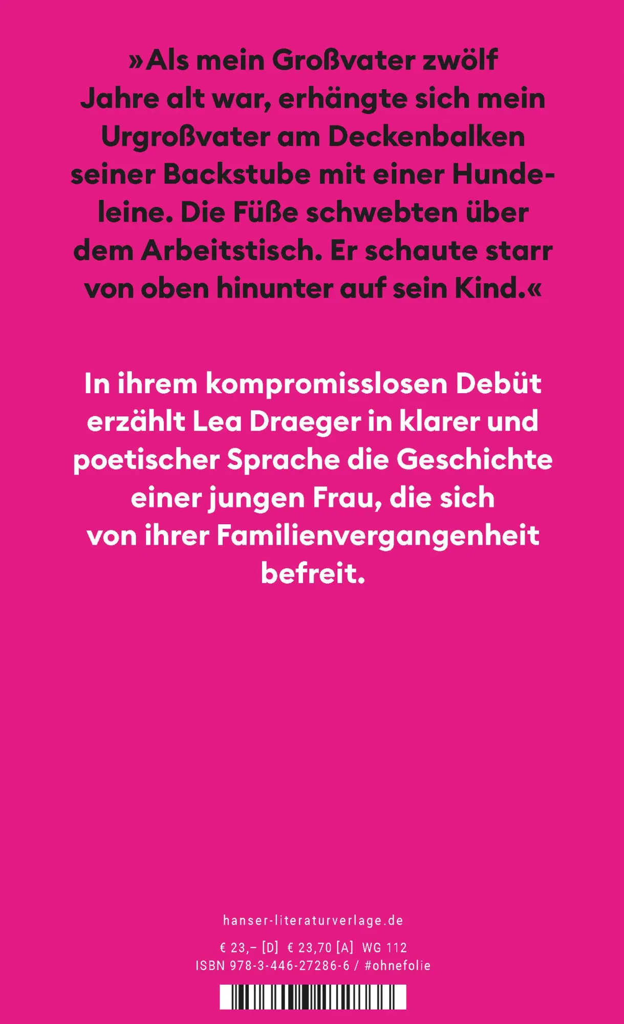 Bild: 9783446272866 | Wenn ich euch verraten könnte | Roman | Lea Draeger | Buch | 288 S.