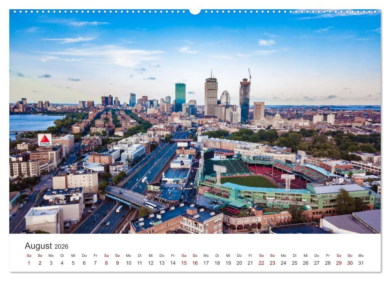 Bild: 9783457612866 | Boston - The Hub of the Universe (Wandkalender 2026 DIN A2 quer),...