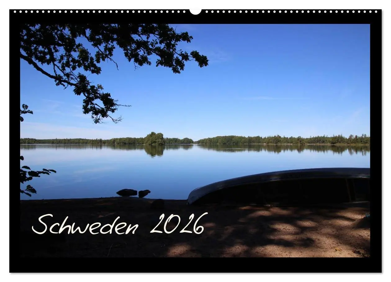 Cover: 9783516182866 | Schweden 2026 (Wandkalender 2026 DIN A2 quer), CALVENDO Monatskalender