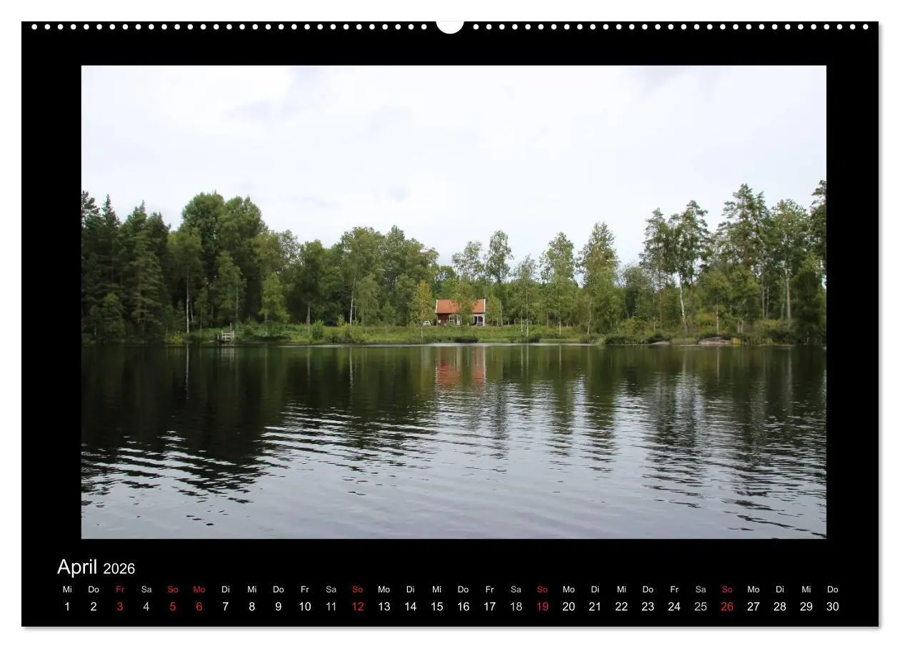 Bild: 9783516182866 | Schweden 2026 (Wandkalender 2026 DIN A2 quer), CALVENDO Monatskalender
