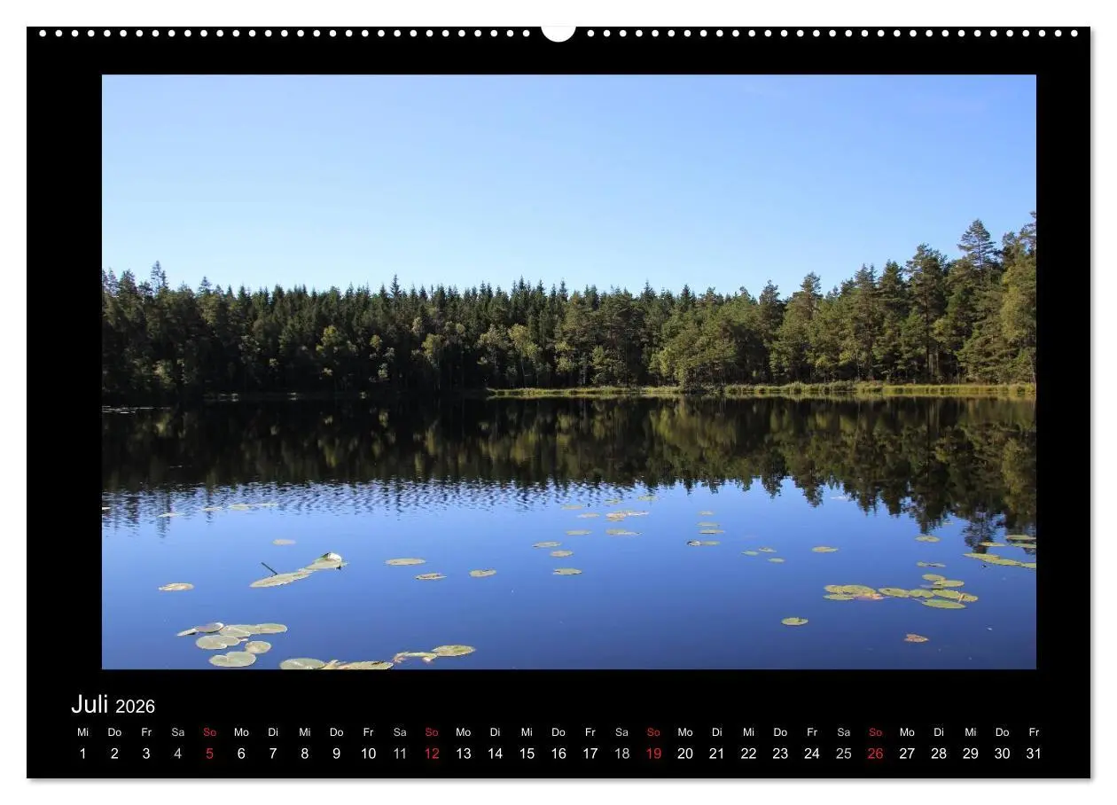 Bild: 9783516182866 | Schweden 2026 (Wandkalender 2026 DIN A2 quer), CALVENDO Monatskalender
