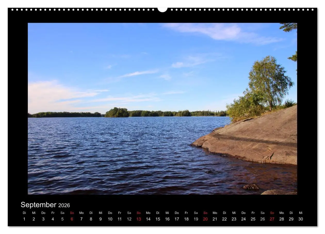 Bild: 9783516182866 | Schweden 2026 (Wandkalender 2026 DIN A2 quer), CALVENDO Monatskalender