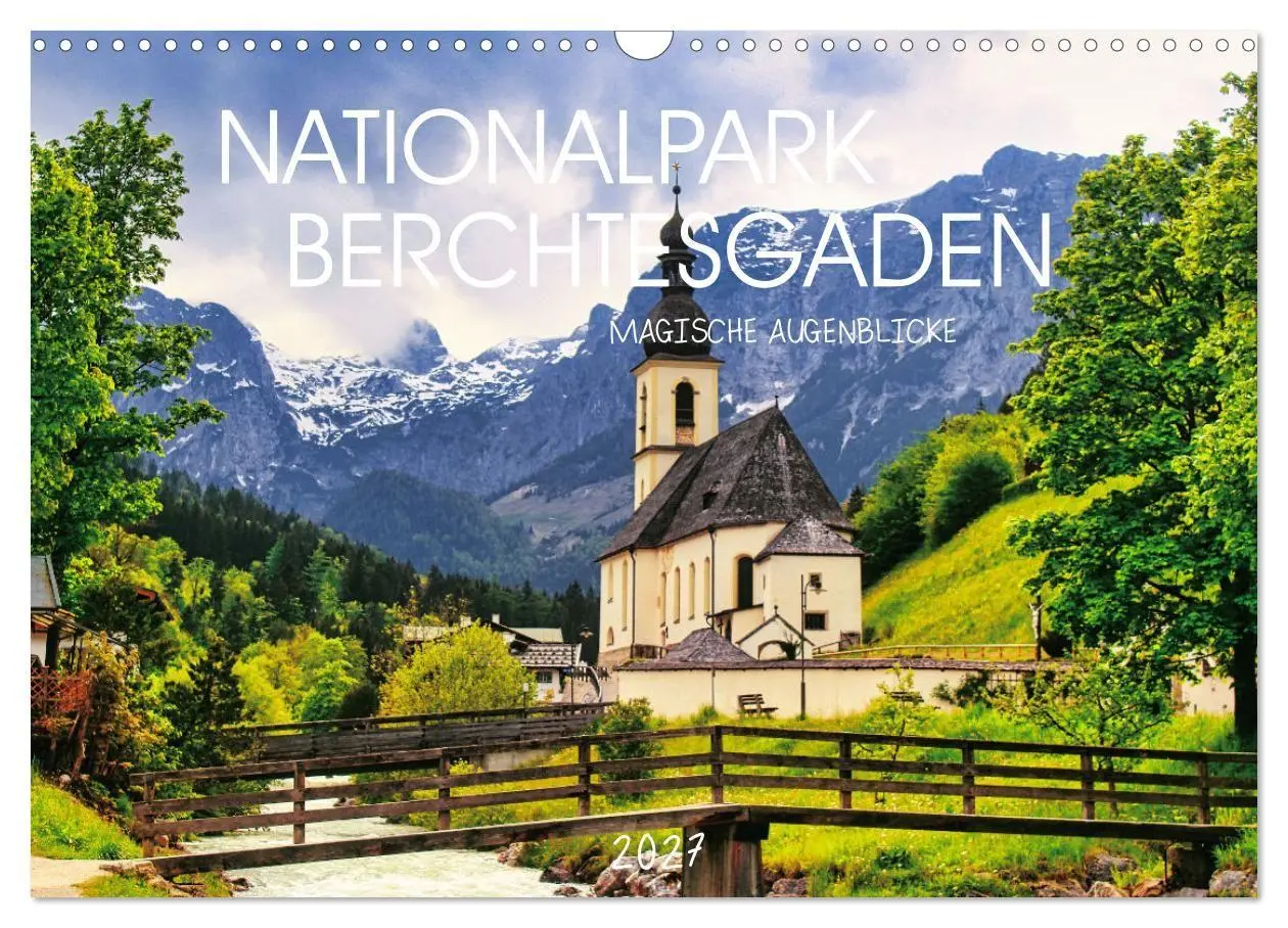 Cover: 9783569342866 | Nationalpark Berchtesgaden- Magische Augenblicke (Wandkalender 2027...