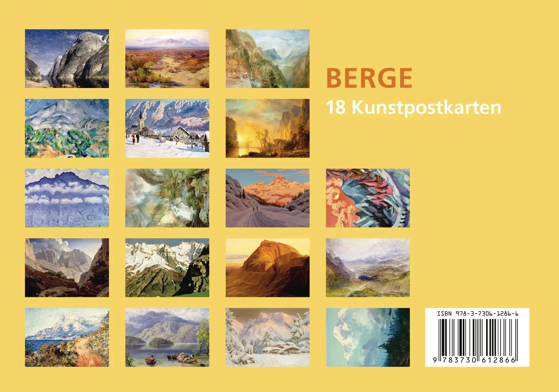 Bild: 9783730612866 | Postkarten-Set Berge | Anaconda Verlag | Taschenbuch | 20 S. | Deutsch