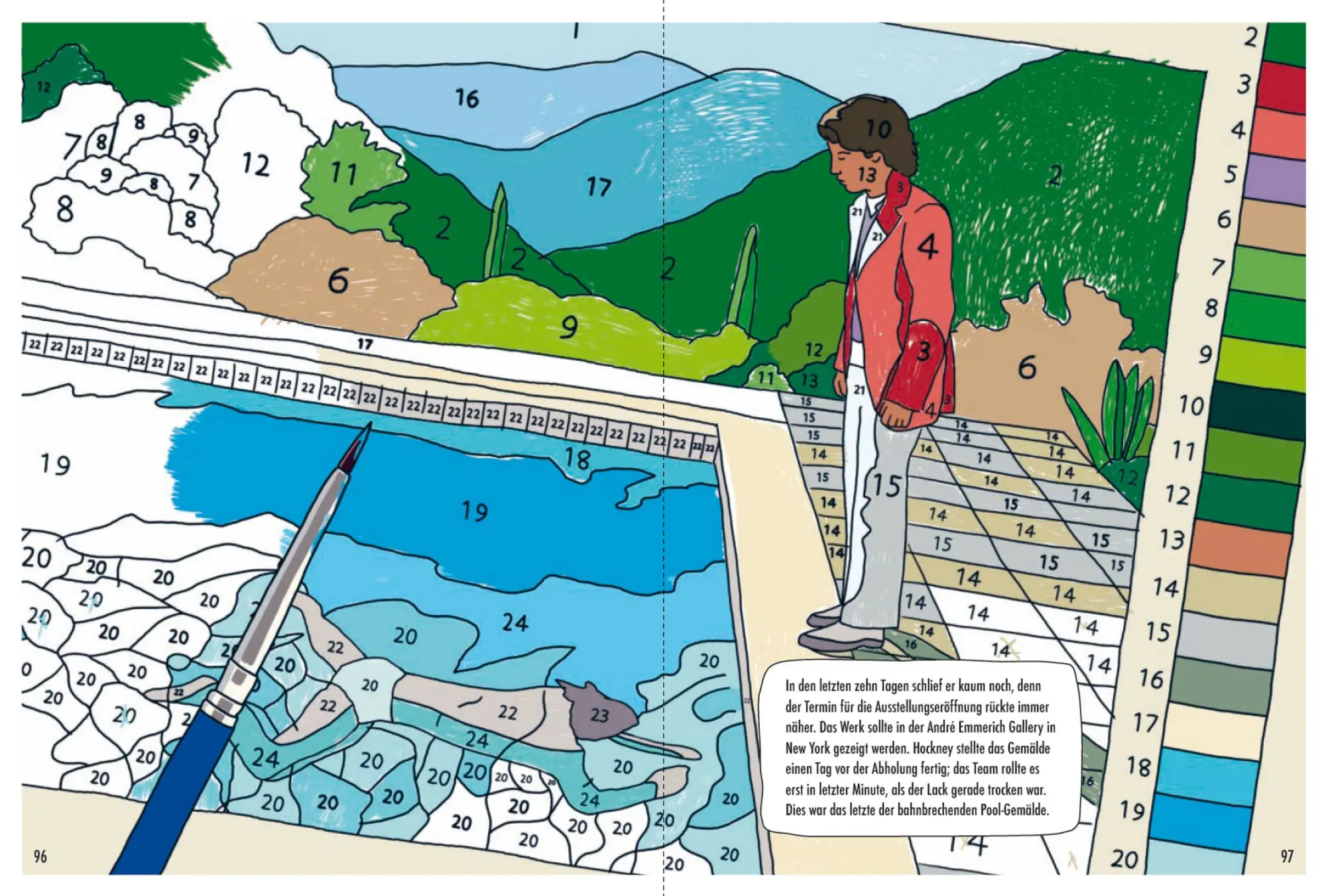 Bild: 9783038762966 | David Hockney - Eine Biografie in Bildern | Simon Elliott | Buch