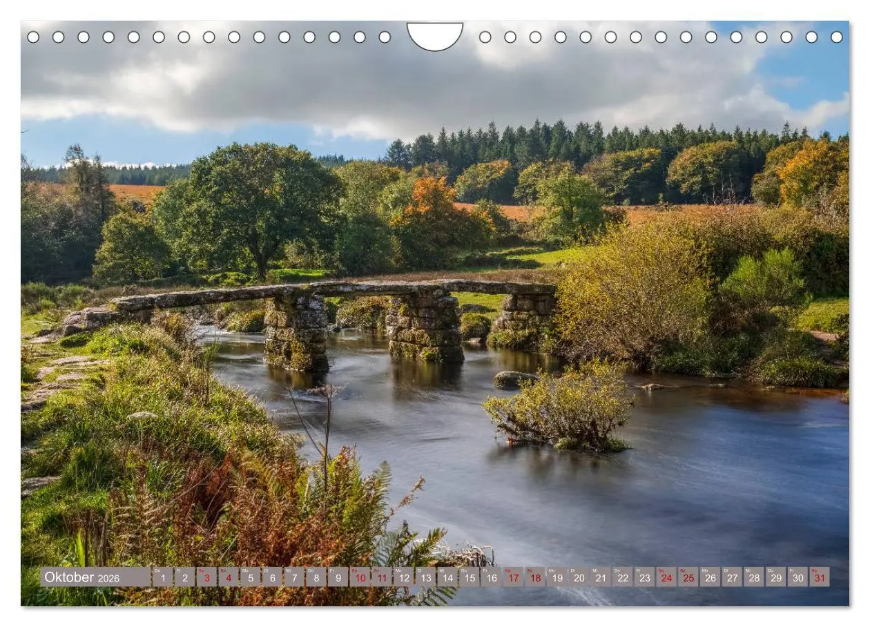 Bild: 9783457842966 | Dartmoor, herbe Schönheit im Süden Englands (Wandkalender 2026 DIN...