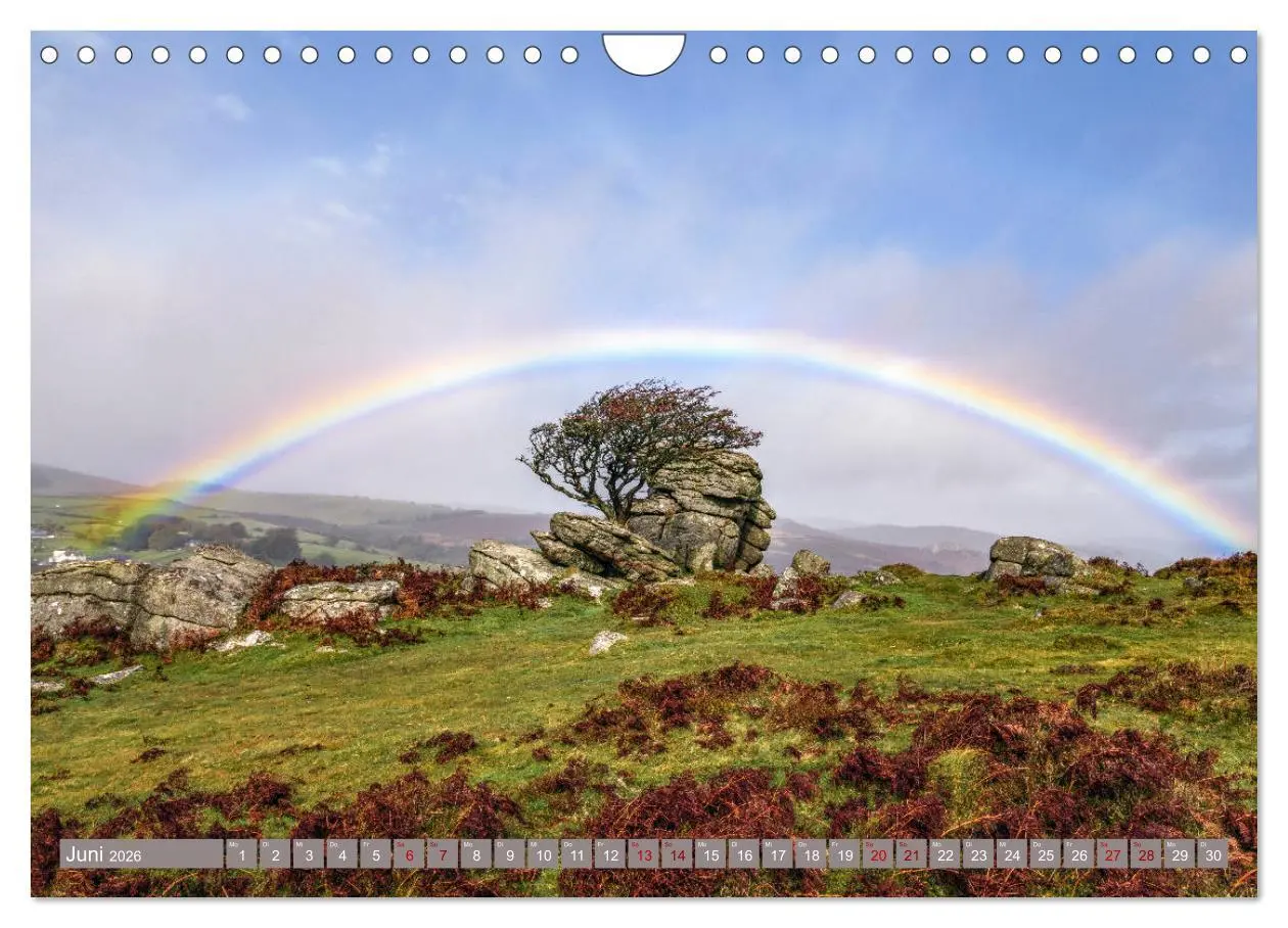 Bild: 9783457842966 | Dartmoor, herbe Schönheit im Süden Englands (Wandkalender 2026 DIN...