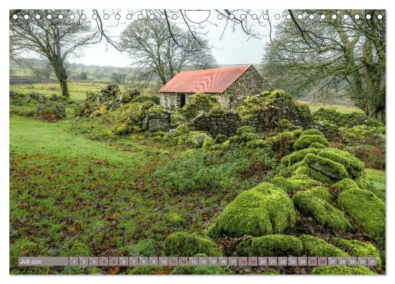 Bild: 9783457842966 | Dartmoor, herbe Schönheit im Süden Englands (Wandkalender 2026 DIN...