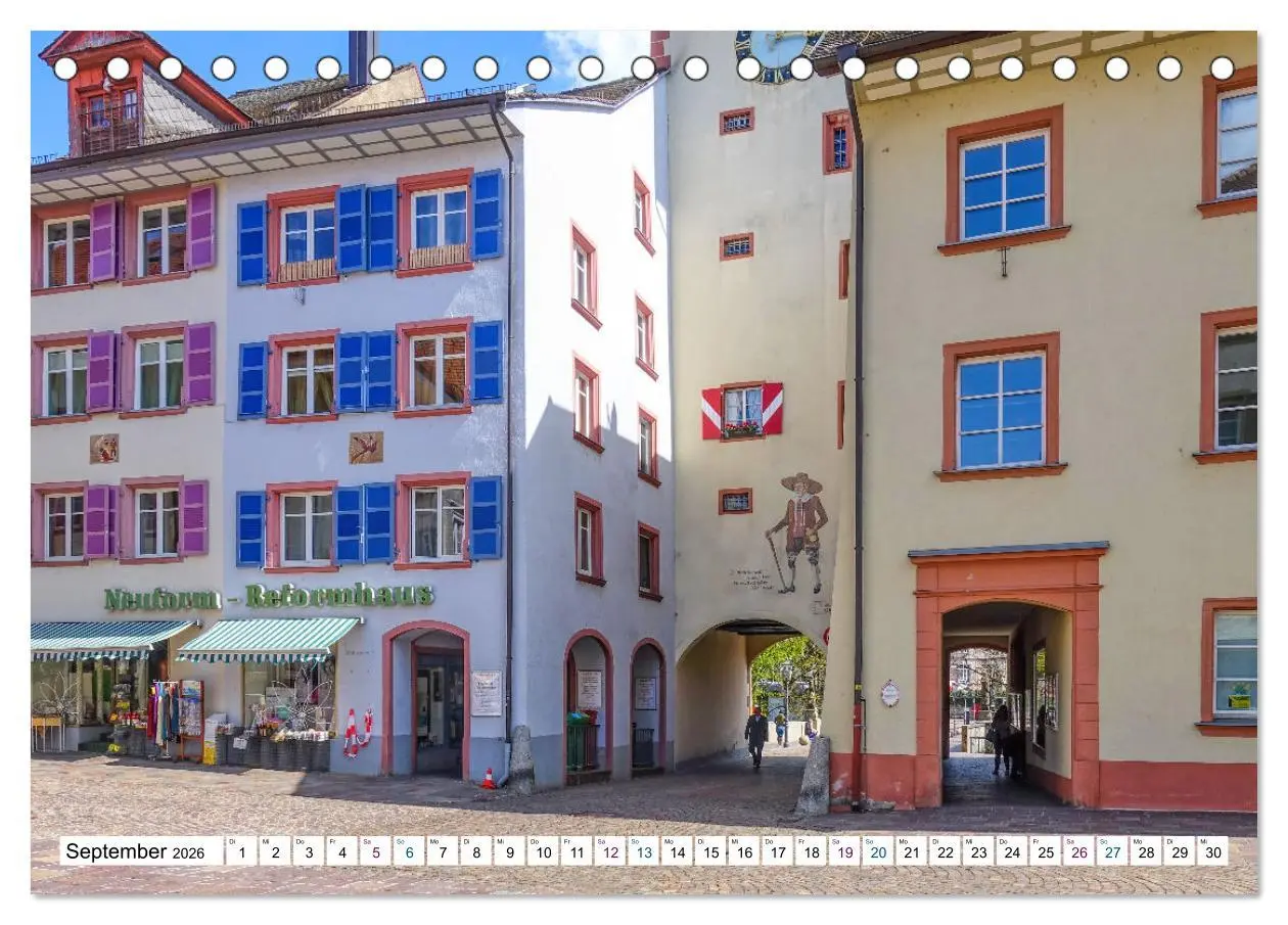 Bild: 9783457912966 | Waldshut - schmuckes Hochrhein Städtle (Tischkalender 2026 DIN A5...