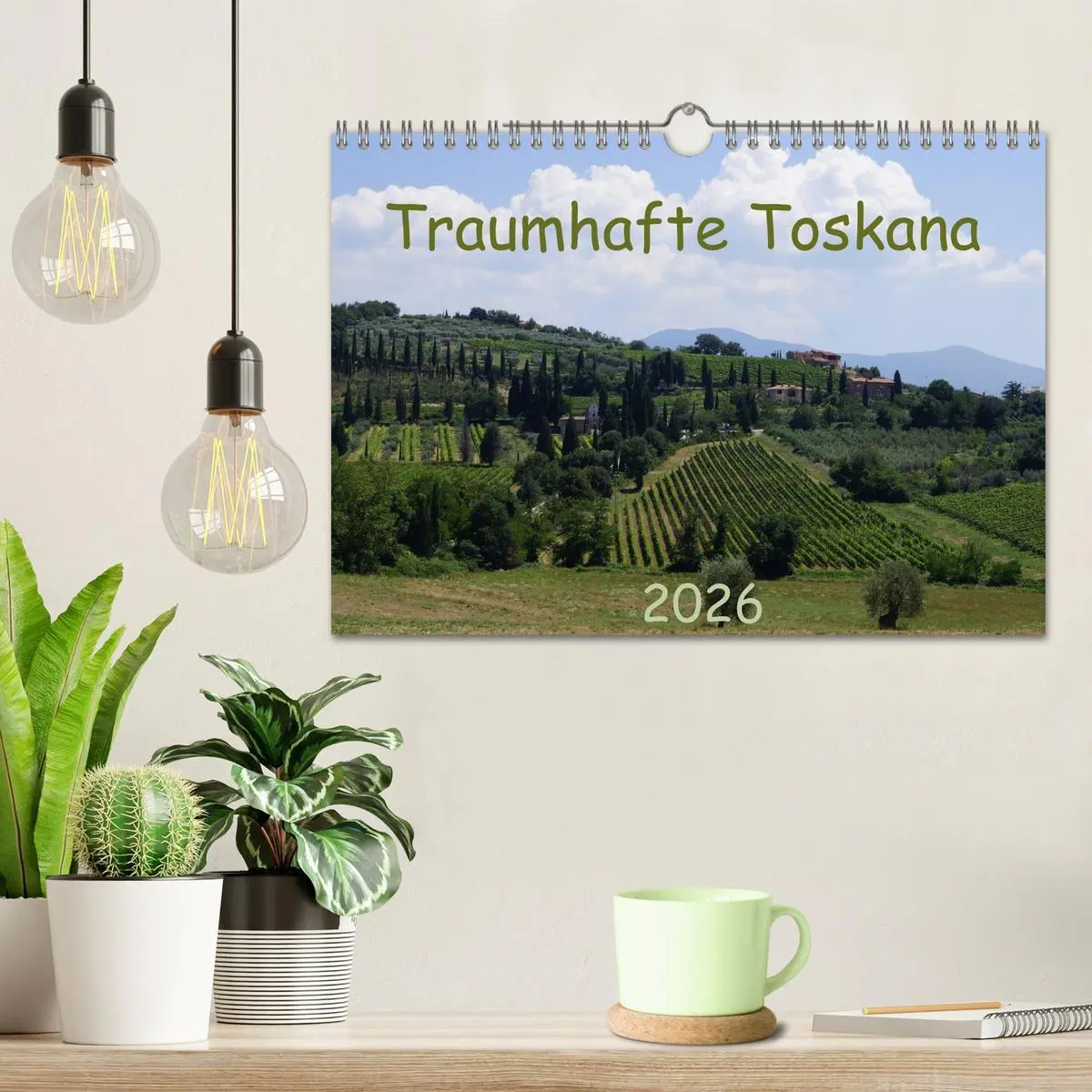 Bild: 9783516172966 | Toskana 2026 (Wandkalender 2026 DIN A4 quer), CALVENDO Monatskalender