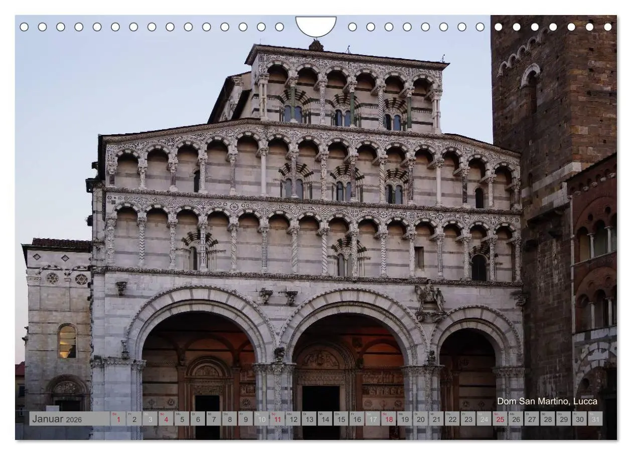 Bild: 9783516172966 | Toskana 2026 (Wandkalender 2026 DIN A4 quer), CALVENDO Monatskalender