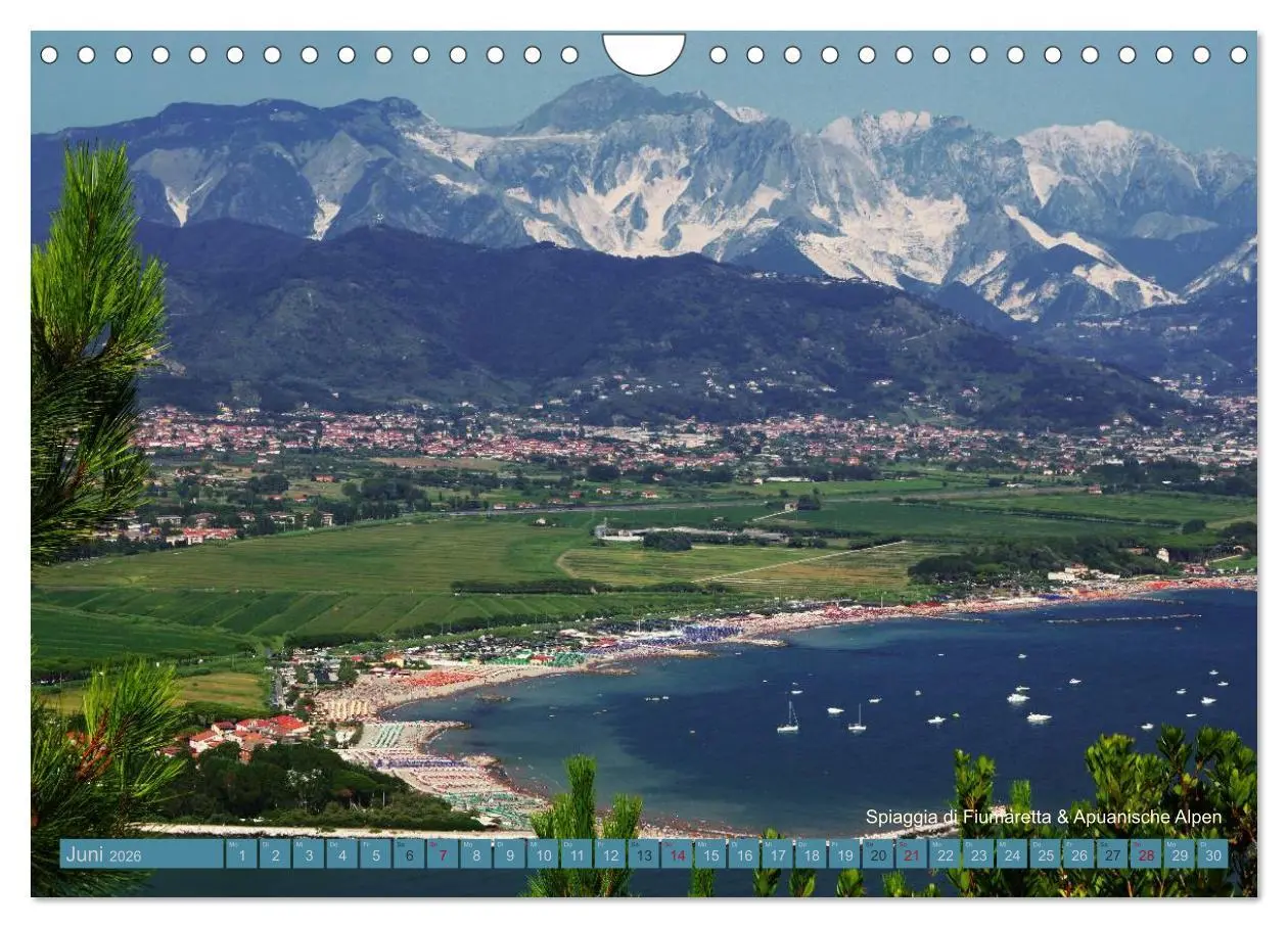 Bild: 9783516172966 | Toskana 2026 (Wandkalender 2026 DIN A4 quer), CALVENDO Monatskalender