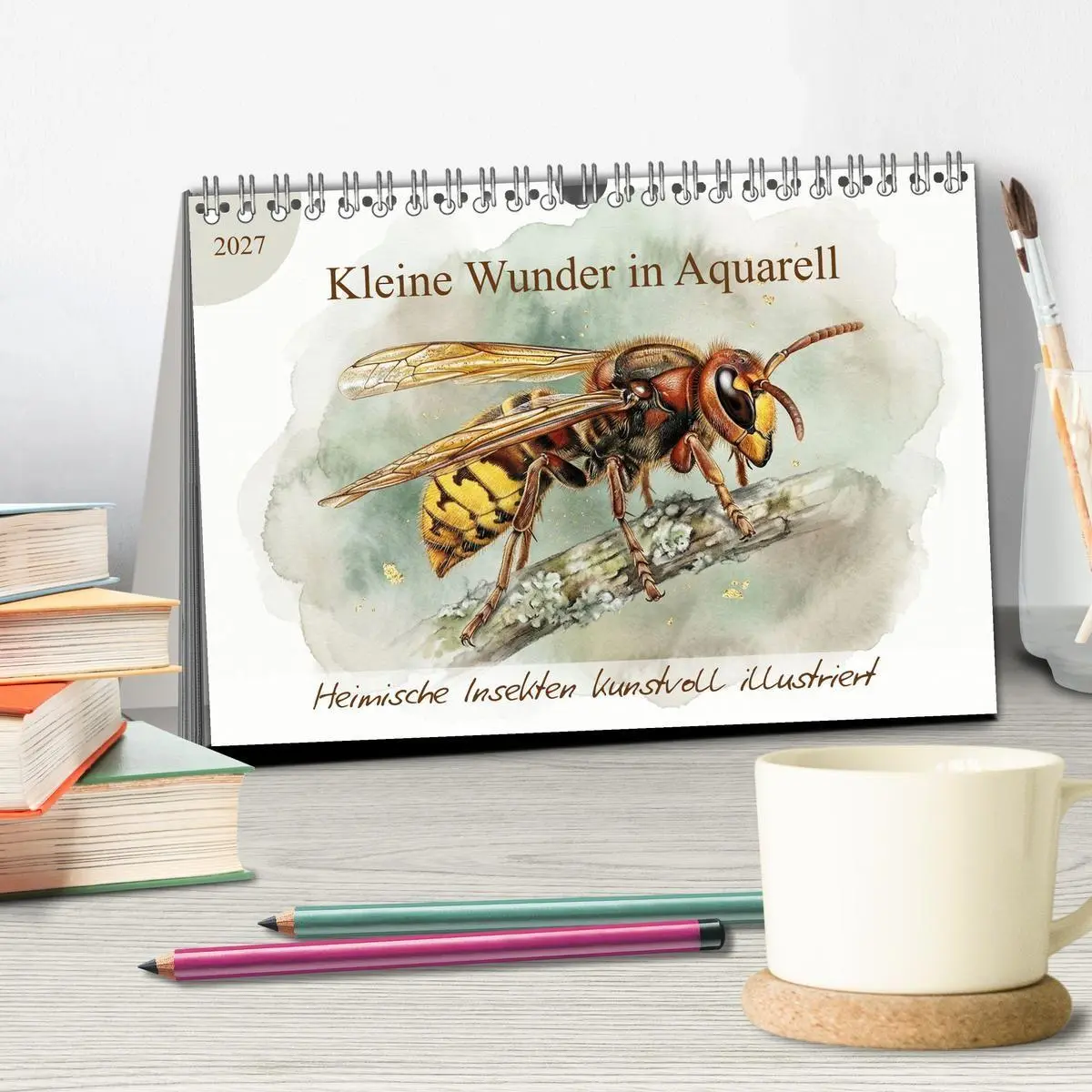 Bild: 9783516792966 | Kleine Wunder in Aquarell - Heimische Insekten kunstvoll...