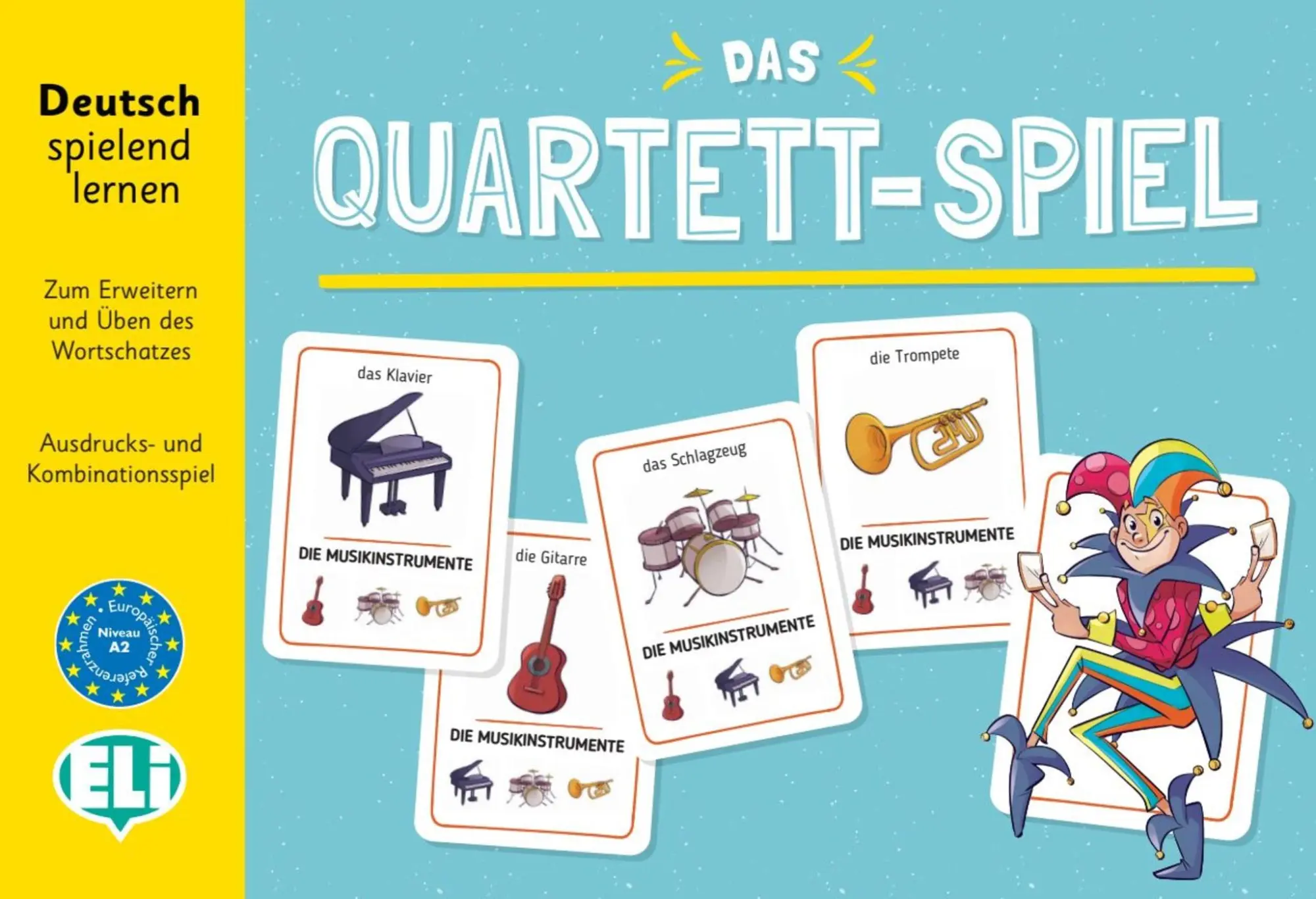 Cover: 9783125153066 | Das Quartett-Spiel | Spiel | Deutsch | 2024 | Klett Sprachen GmbH