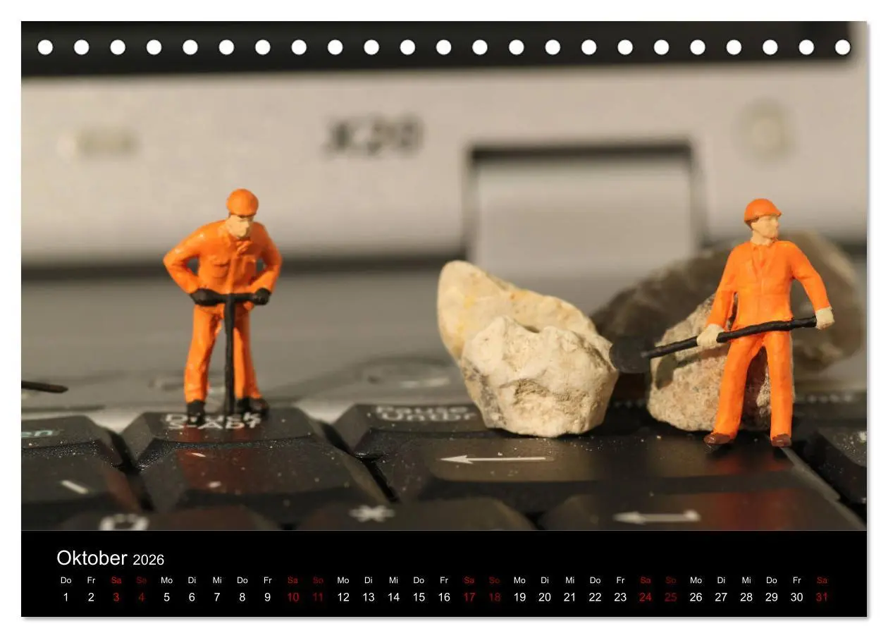 Bild: 9783457733066 | Miniaturen - Klein ganz groß (Tischkalender 2026 DIN A5 quer),...